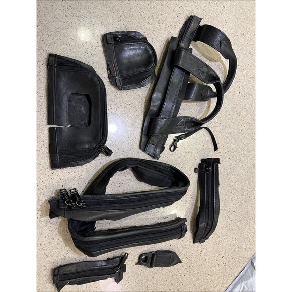 TUMI Lot of Zips And Other Hardware Replacement Vintage - Picture 1 of 7